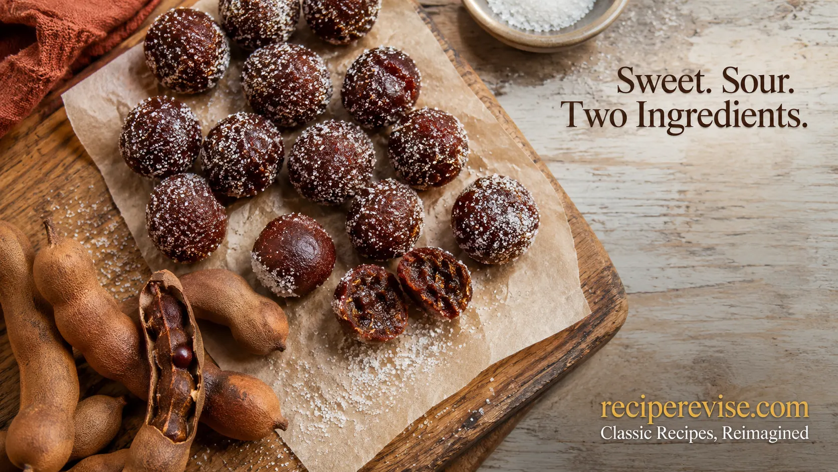Caribbean Tamarind Balls: Easy 2-Ingredient Jamaican Candy