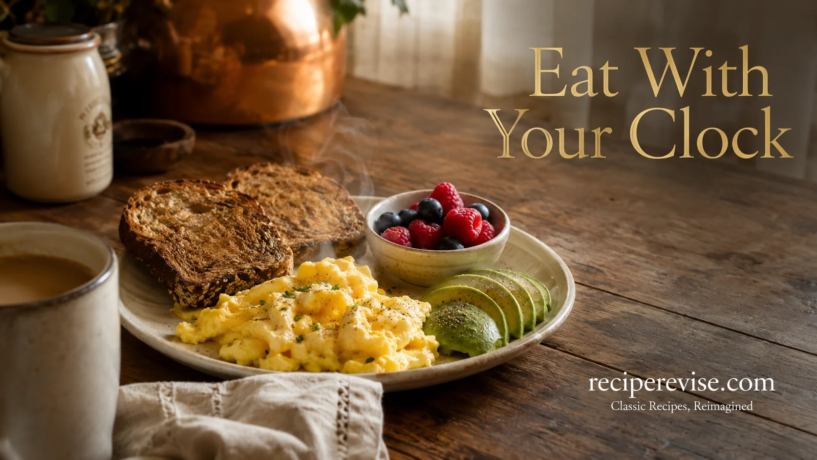 Chrono-Nutrition Meal Plan: How to Time Your Plate to Your Body Clock for Better Metabolism and Sleep